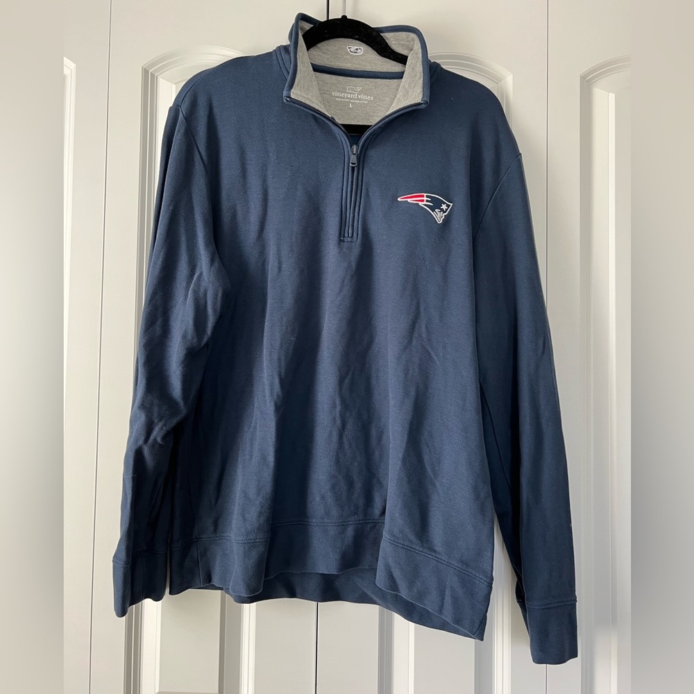 Vineyard Vines Men’s Patriots 3/4 Pullover